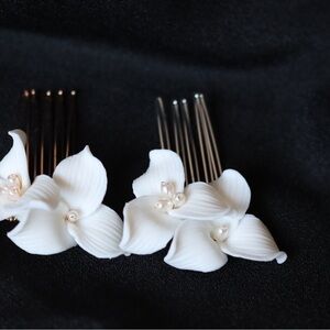 Bride hair accessories. Weeding hair accessories. Bride and bridesmaids hair pin